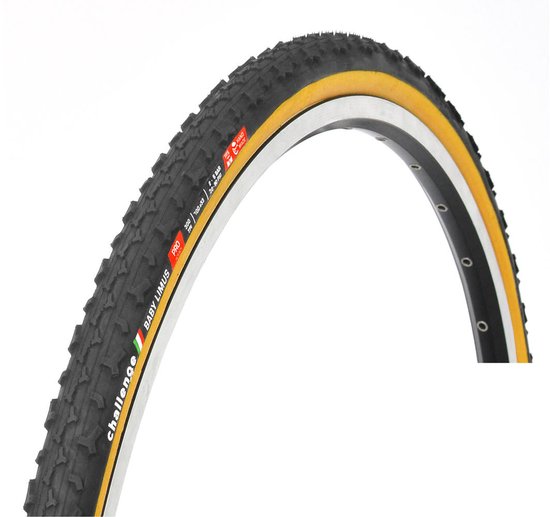 copertone challenge baby limus 700/33 tlr pro nero/para CL122 Challenge copertur
