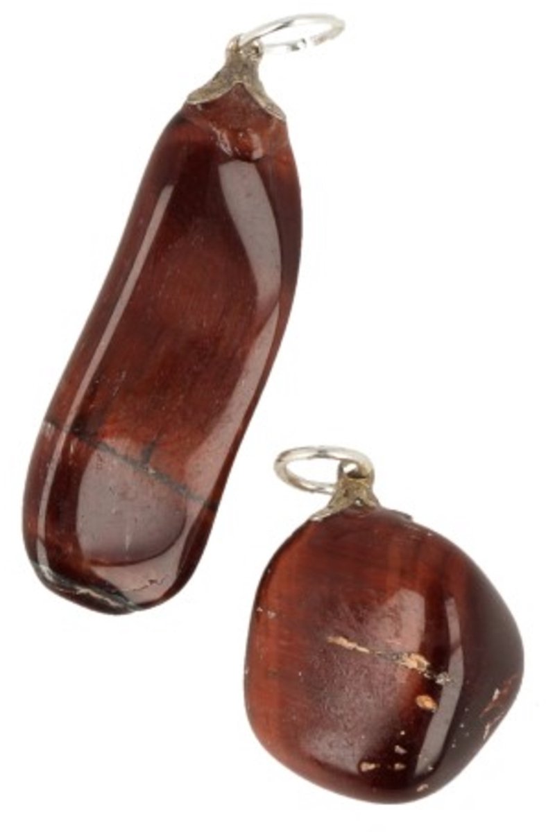 Kattenoog edelsteen hanger