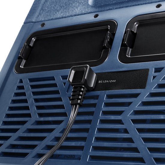 Evolar Elektrische Compressor Koelbox - 35L - Inclusief 2 Accu's - 12V en 230 volt - Coolbox - Donker Blauw van Evolar — afbeelding 4