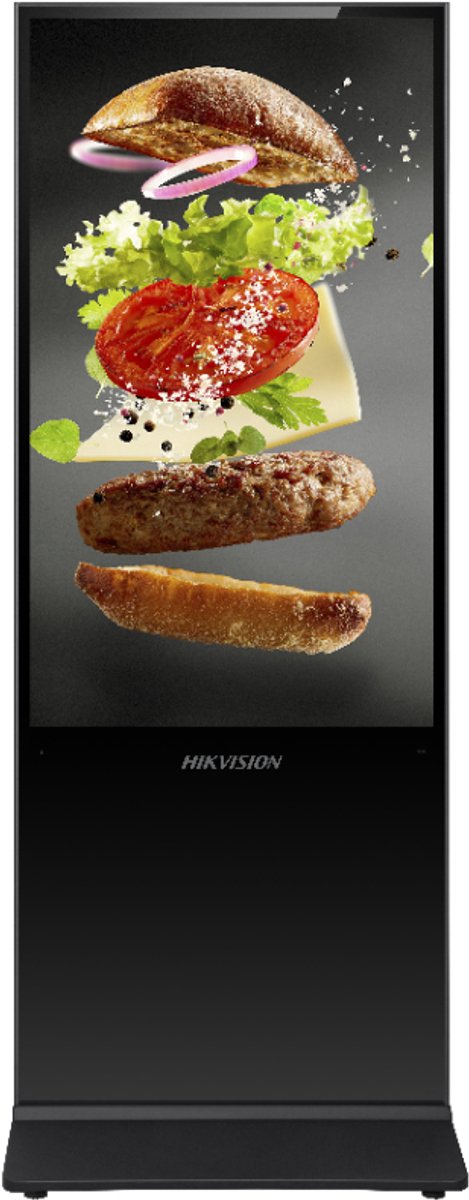 Hikvision DS-D6055UL-B/S beeldkrant 138,7 cm (54.6") LED Wifi 500 cd/m² 4K Ultra HD Zwart Type processor Android 8.1