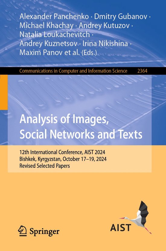 Springer Nature Proceedings Computer Science - Analysis of I ... - cover