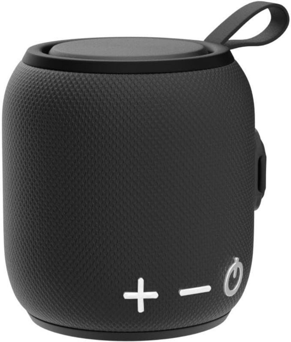 Thuys – Douche Speaker – Badkamer Speaker – Bluetooth – 8cm x 8cm x 9cm – Zwart