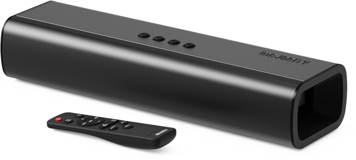 Majority Naga 40 Soundbar - 70 W - Bluetooth - Bass Boost - HDMI ARC - Zwart