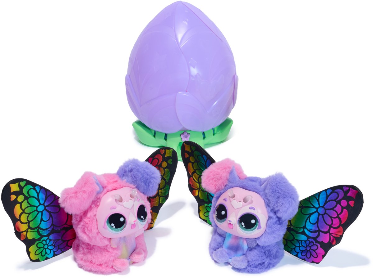 Bloomables - Puppyfly - interactief speelgoed en bloem met herhaalbare onthulling en transformatie, meer dan 100 geluiden en reacties (stijlen variëren) — cadeau in Spellen & Speelgoed - foto 4