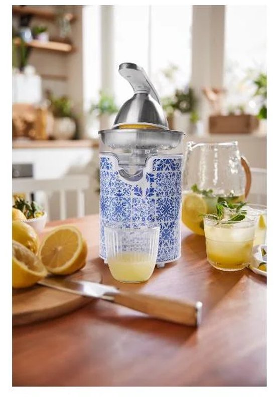 SILVERCREST® KITCHEN TOOLS Citruspers - Elektrische citruspers - Vermogen: 130 W - Inhoud: 280 ml - Voor het bereiden van verse fruitsappen - Druppelstop door afsluitbare sapuitloop - RVS zeefopzetstuk voor het opvangen van de pitten van Merkloos — afbeelding 4