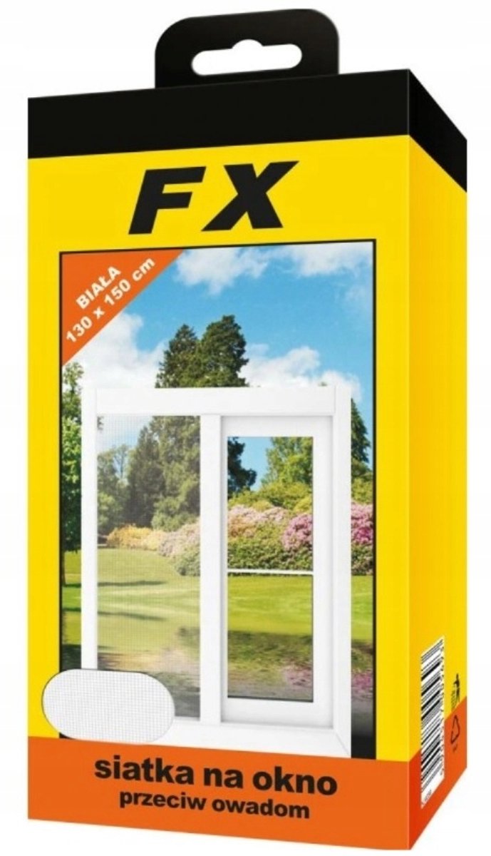 Bros - Insectenbeschermingsmiddel - Raamscherm - 150x130 cm - Wit