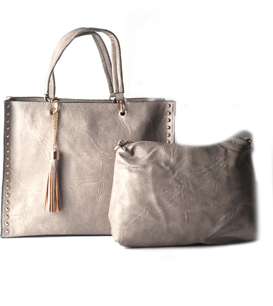 Giuliano Cartable/Sac à main - beige