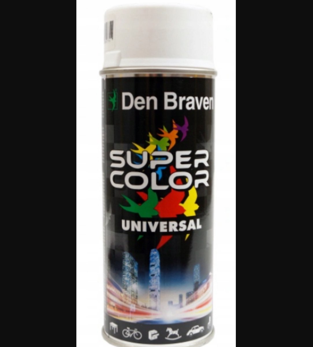 Bostik - Universele Spuitlak - 400 ml - Wit Mat - Sneldrogend