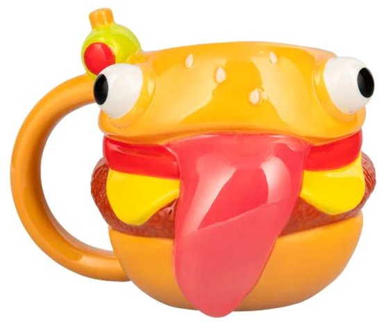 Fortnite Durrr Burger Shaped Mug – Officieel Gelicentieerde 450 ml Keramische Mok- Paladone