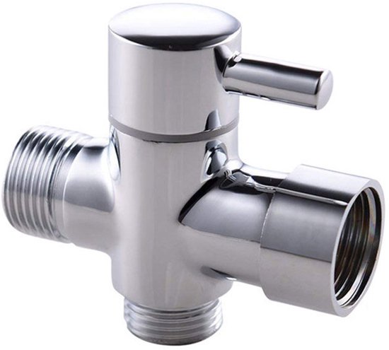 Geräteventil 3-Wege T-Ventil Eckventil 3/4 Verteiler Adapter 3/4 für