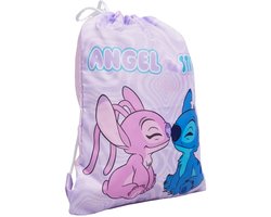 foto van Stitch Zwemtas Meisjes – Gymtas Kinderen – Disney Trekkoord Rugzak