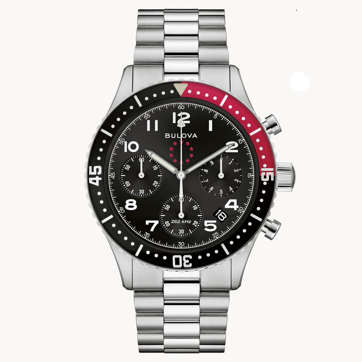 Bulova Marine Star Heritage 98B451 Horloge - Staal - Zilverkleurig - Ø 42 mm