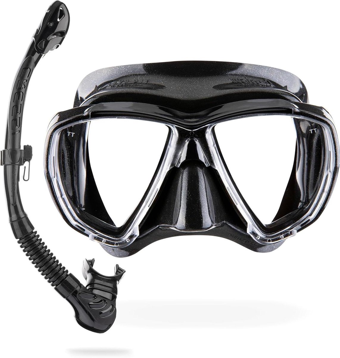 Masker Combo Big Eyes + Alpha U.D. voor uitstekende zichtbaarheid en droog snorkelen