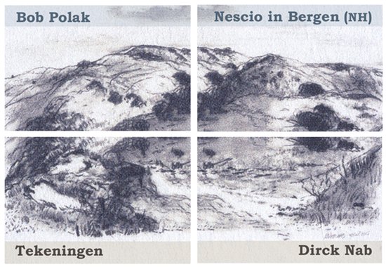 Dirck Nab - Nescio in Bergen Serie - Unieke handgemaakte uitgave verpakt in een luxe geschenkdoos van MatchBoox - Kunstboeken