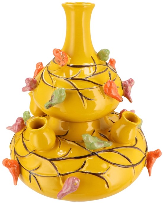 24 inch hoge gouden vaas huisdecoratie keramische vloervaas tafel middelpunt bloemenvaas creatief eigentijds ornament voor bruiloft housewarming bruids douche bloemstuk