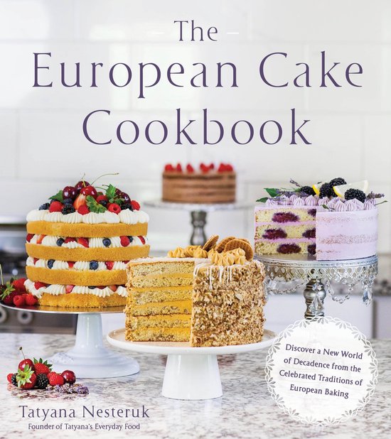 The European Cake Cookbook - cover