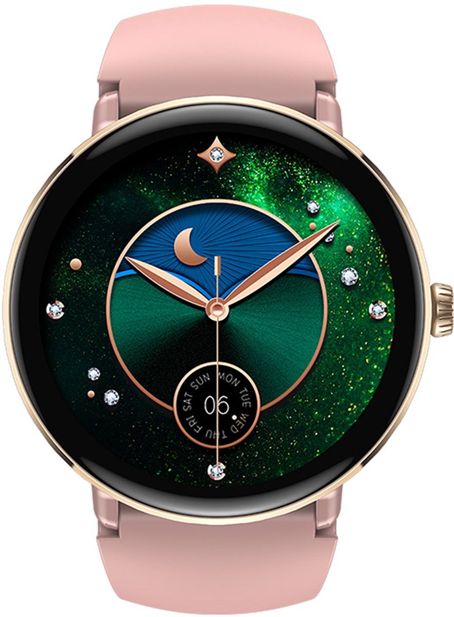 Zeblaze Smartwatch Lily 2 Voor Telefoons Met Activiteiten- En Hartslagmeting