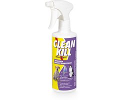 BSI - Clean Kill Micro-Fast Huisdieren - Insecticide Spray tegen luizen, vlooien, teken en mijten - 500 ml