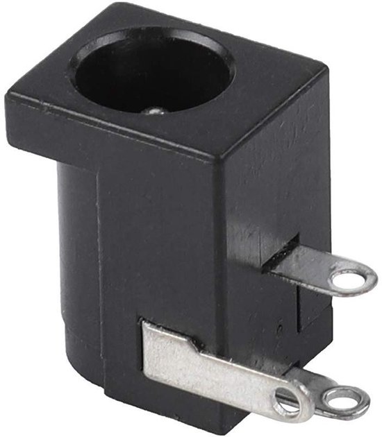 2/5/10 DC022b 5.5x2.1/5.5x2.5mm DC Femmina Presa Jack Di Alimentazione Alimentazione Montaggio A Pannello Dc 022 Connettore Adattatore Spina 2 Tipo Terminale