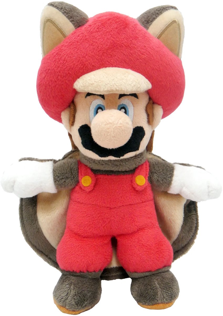 TOGA – PELNIN-SM-FLYSQUMAR24 – Knuffel – Flying Squirrel Mario 24 cm