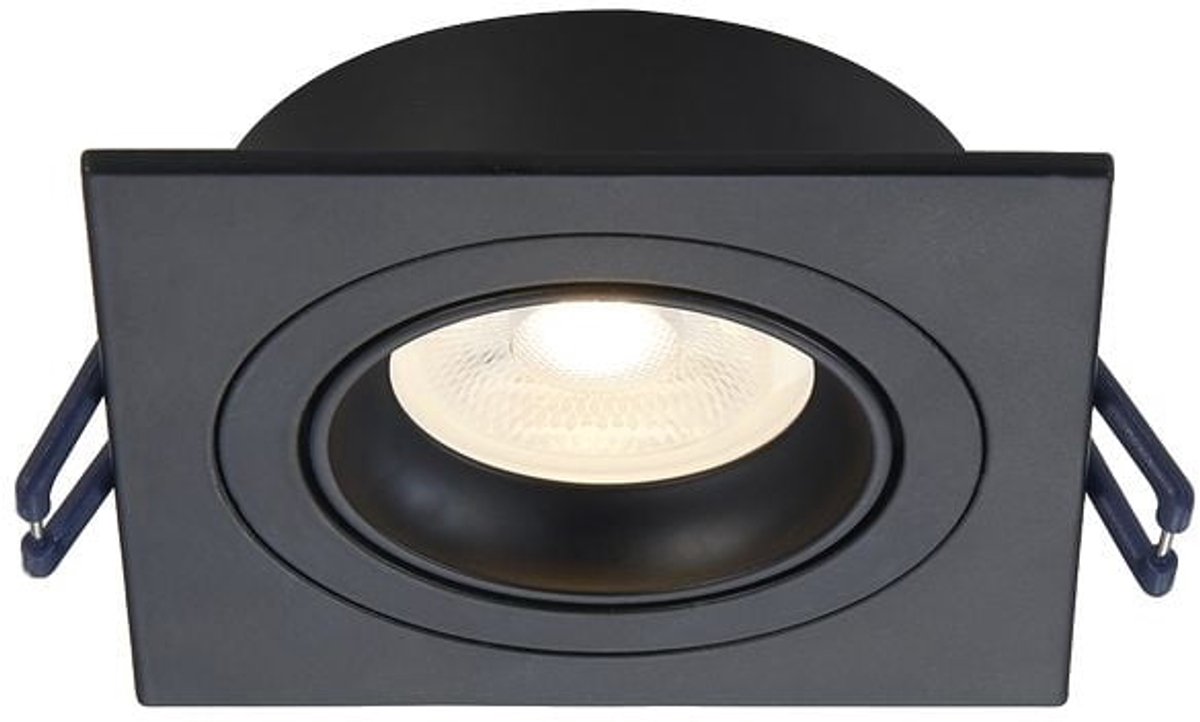 OutledTL Ceres Led spots - vierkant dimbaar - 1 stuk - mat zwart luxe design - Zaagmaat 80mm