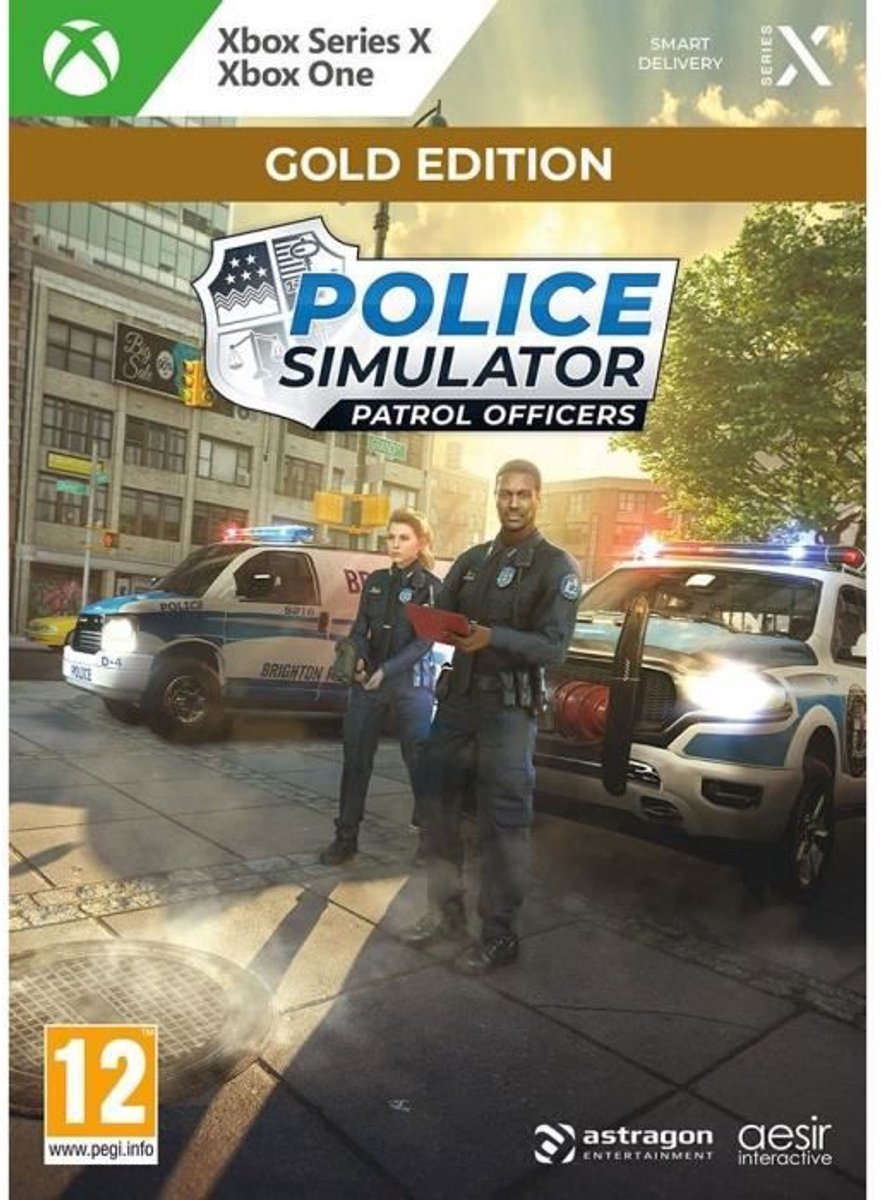 Politie Simulator Patrouille Agenten - Xbox Series X en Xbox One Game - Gold Edition