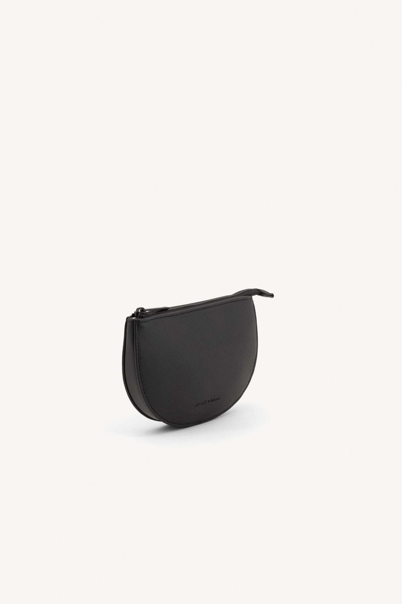 Monk and Anna - Mondotō half moon Portemonnee Dames • Zwart