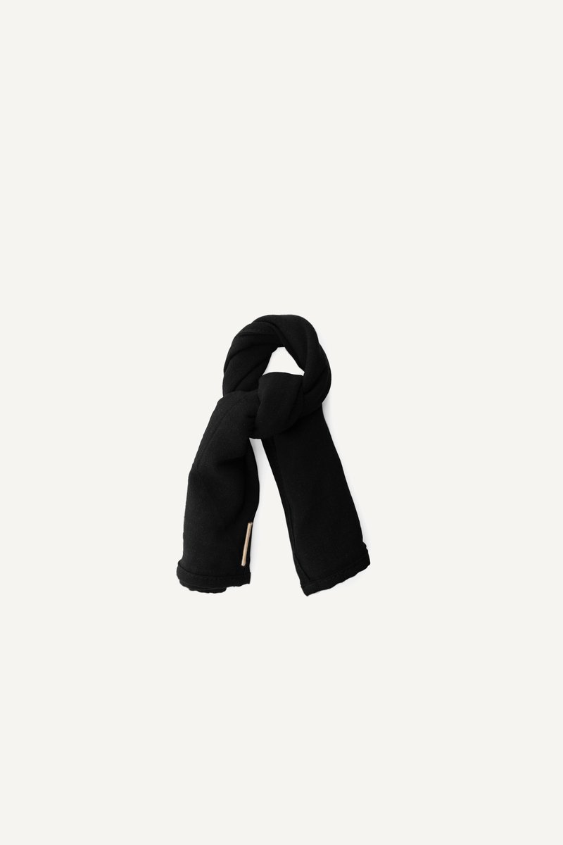 Monk and Anna - Hair scarf • Zwart