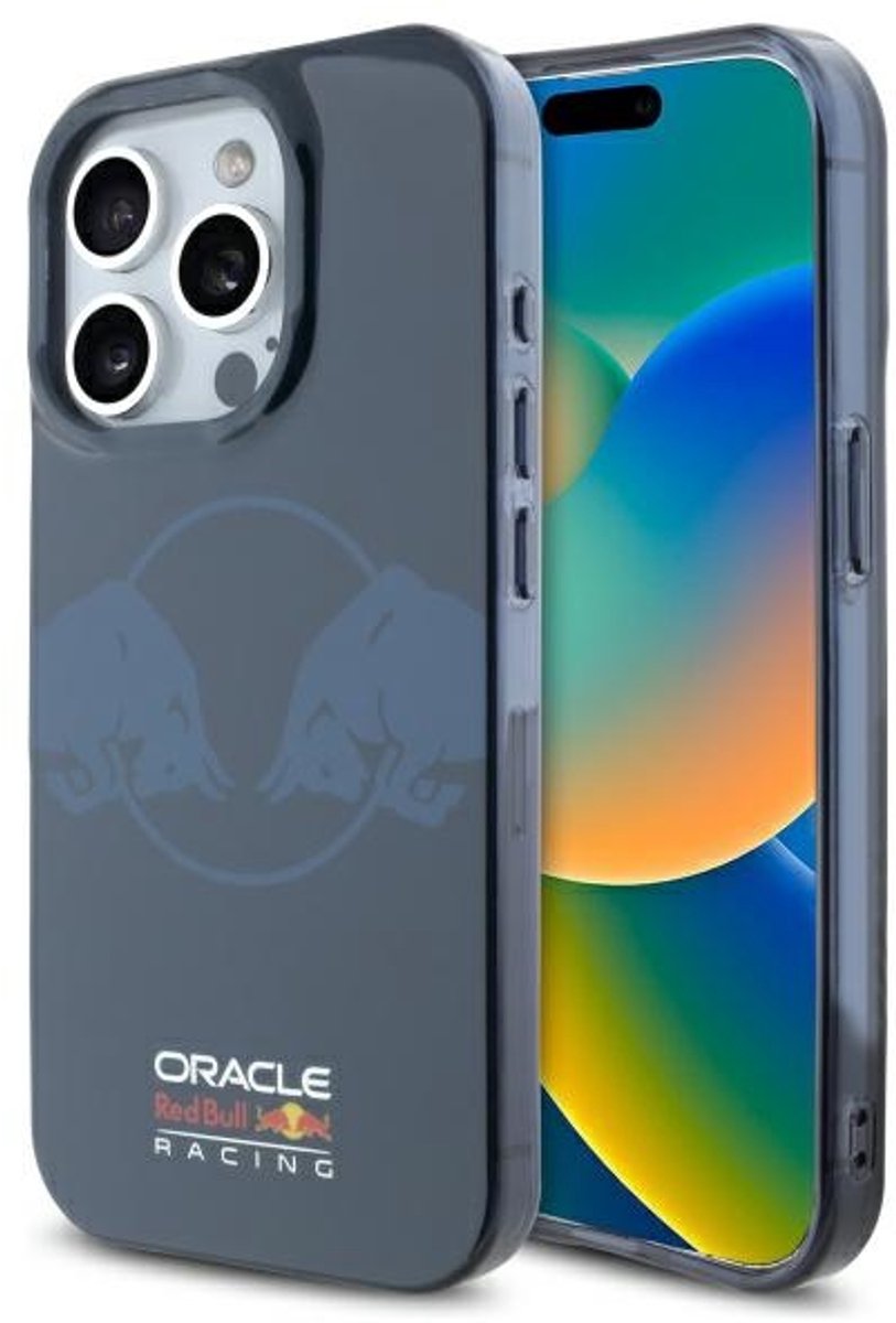 Red Bull Hoesje Voor Iphone 15 Pro Max Carbon Two Bulls Voor Magsafe Hardcase Iml