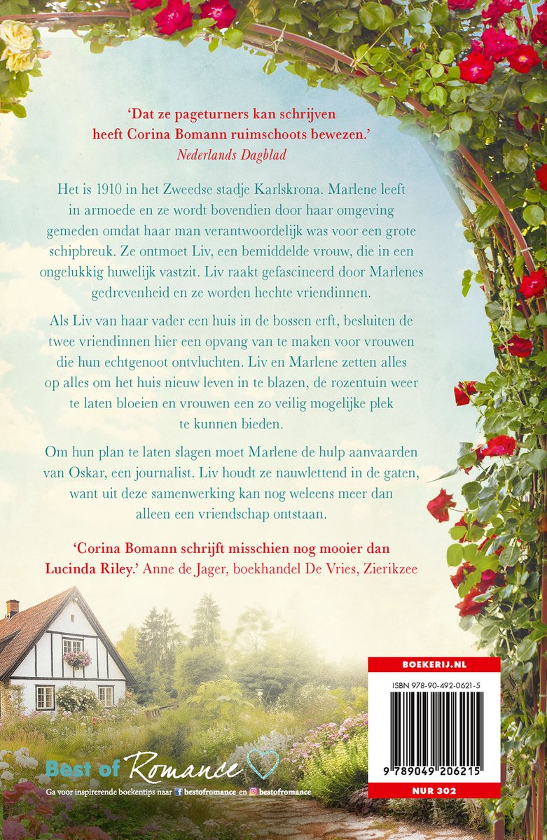 Rozenhaag 1 - Dromen van een nieuw begin - back cover