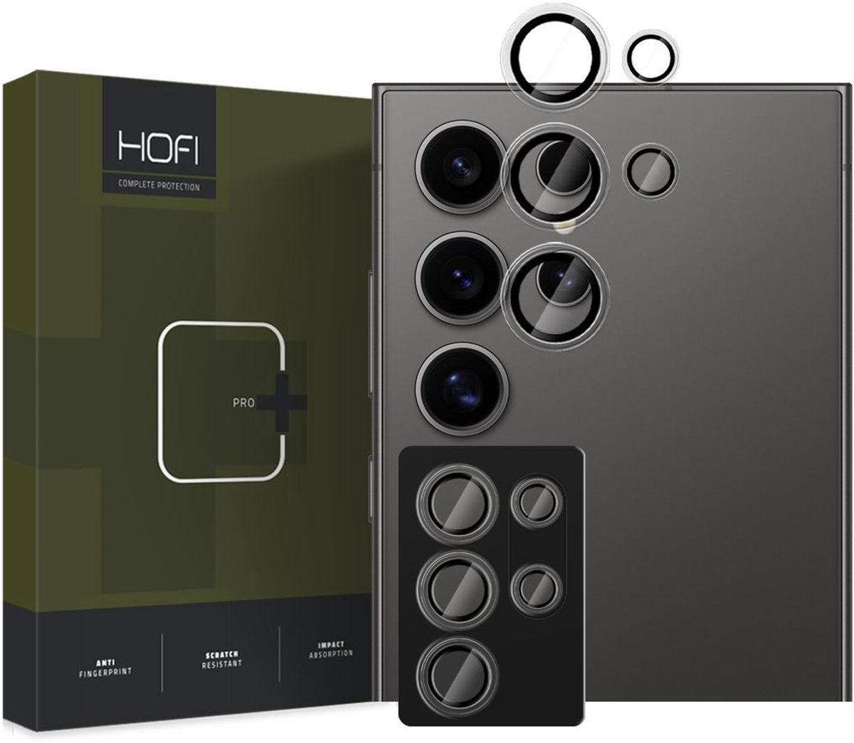 Hofi Camring Pro+ Camerahoes Voor Samsung Galaxy S25 S25+ S25 Ultra Clear