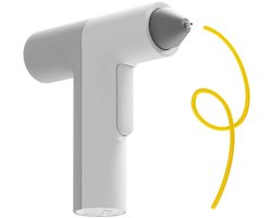 HOTO Cordless Hot Glue Gun (Auto Feed) - draadloos lijmpistool (automatische toevoer) – Inclusief 40 lijmsticks – Oplaadbaar via USB-C – Snel opwarmen, dubbele stroomvoorziening – Doe-het-zelf, knutselen en reparaties