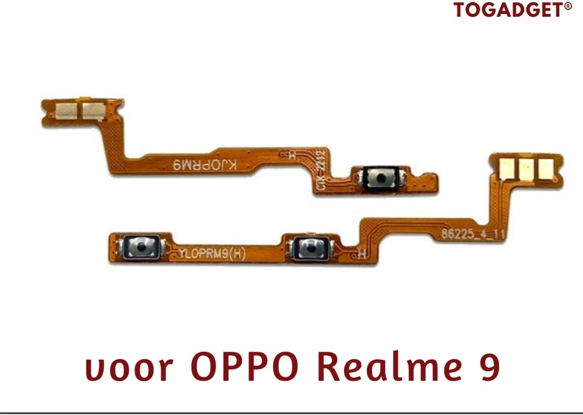 Volume- en Power Flex Kabel voor Oppo Realme 9 – Vervangingsonderdeel