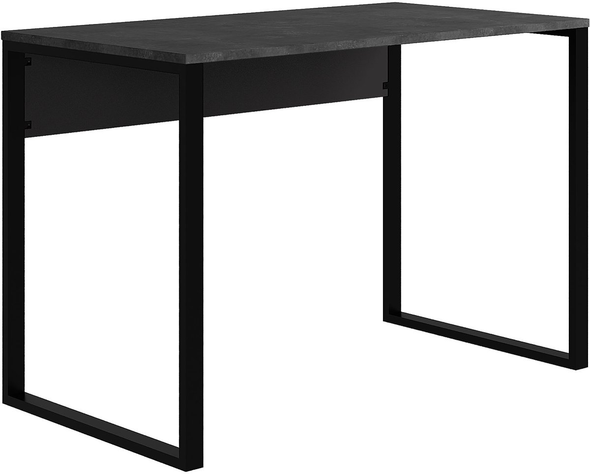 Hocus Picus Bureau - Retro Grijs/Zwart - 100x60x75 cm