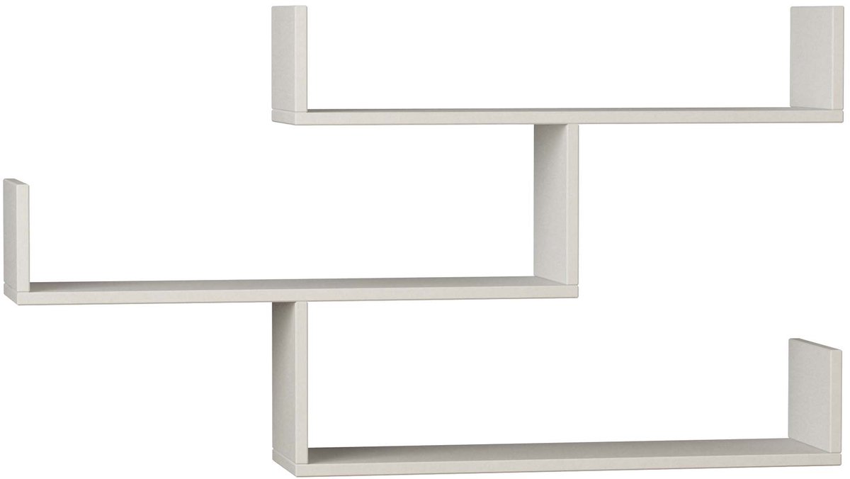 Hocus Picus Boekenkast 3 Planken - Wit - 120x22x67 cm