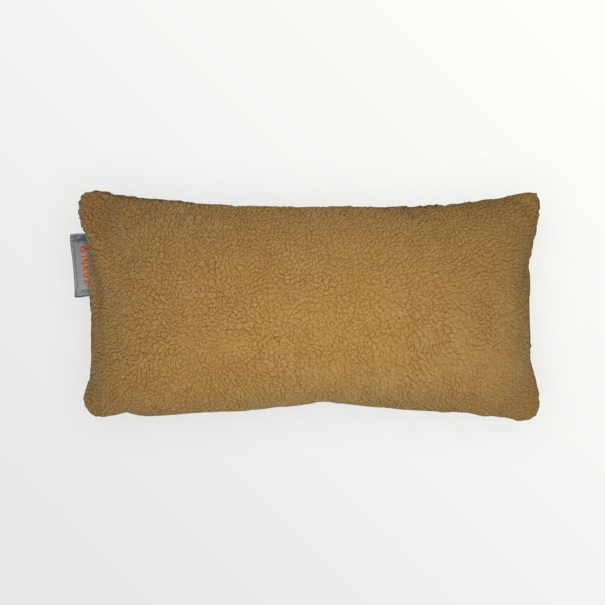 Inkuz - Warmtekussen - Infrarood - Draadloos - Teddy - Lichtbruin - Gote powerbank - Oplaadbaar - Warmte kussen - 30x60