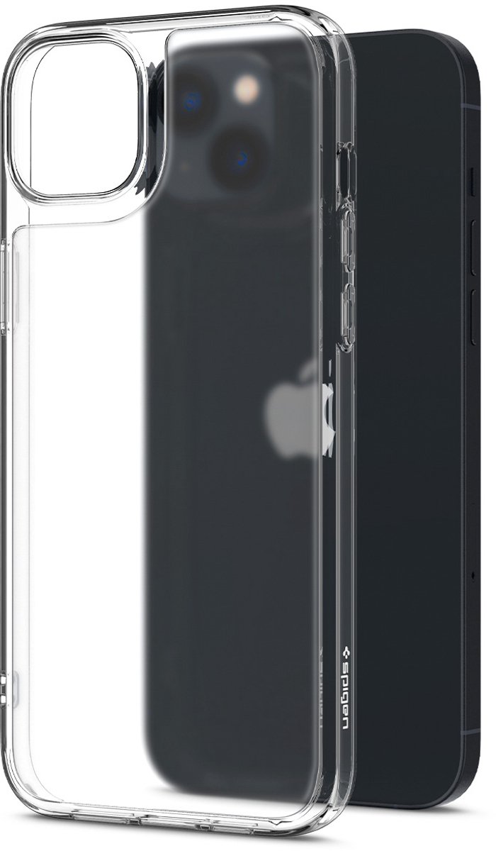 Spigen Quartz Hybrid Hoesje Geschikt voor Apple iPhone 14 Plus Matte Transparant