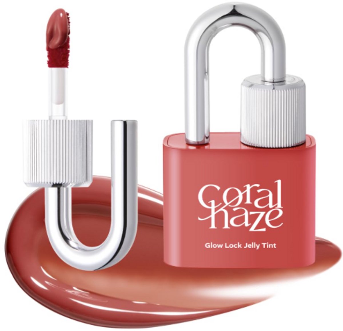 Coralhaze Glow Lock Jelly Tint - 104 Caramel - Lipgloss - Korean Cosmetics