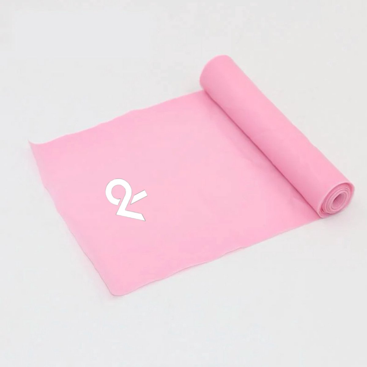 DV - Roze -June Spring - PowerFlex Band - Weerstandsband - Stretchband - Oefenband - Fysio/Yoga/Pilates oefeningen- 150 cm lang - 15cm breed