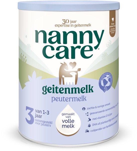 Nannycare Peuter geitenmelk 3 800 Gram van Merkloos — afbeelding 2