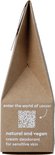 Bruine kartonnen verpakking voor "the Lekker company" natuurlijke en vegan deodorant.