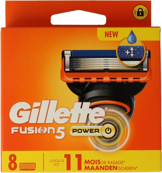 Gillette - Fusion 5 - Scheerapparaat - Power - Precisie Trimmer - Comfort Guard met Microribbels
