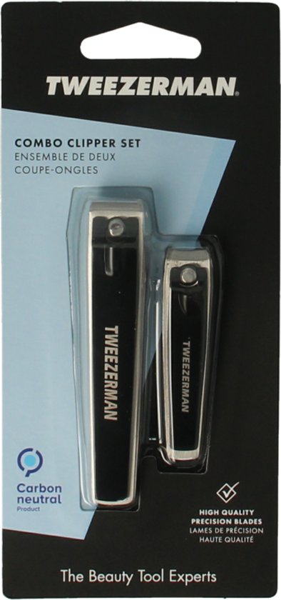 Tweezerman Combo Nagelknipper Set - Zwart