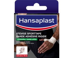 Top 10 sporttape, bandages & zwachtels 2026: Hansaplast Stevige Sporttape smal 2,5 cm x 10 m