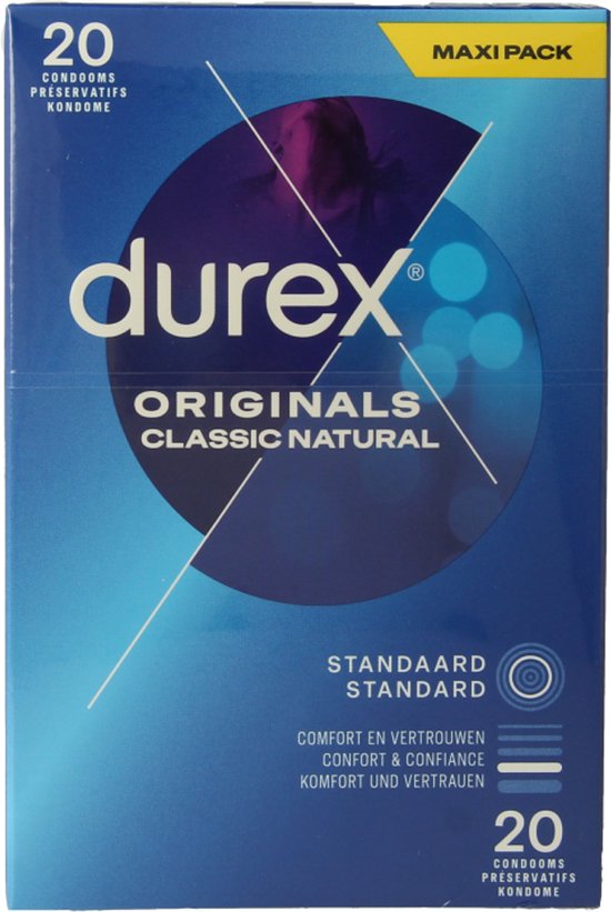 Durex - Classic Natural Condooms - 20 stuks