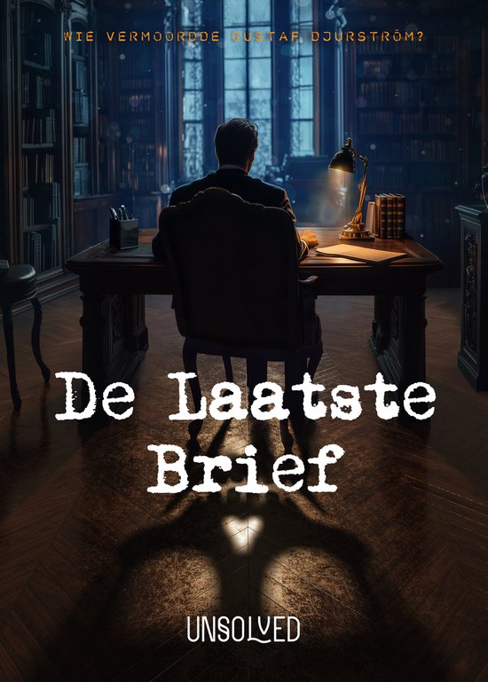 Unsolved: De Laatste Brief | Coöperatief Moordraadsel - Escape Room voor thuis (1-8 spelers, leeftijd 15 +)