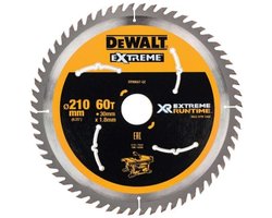 DeWalt XR Extreme Runtime - Cirkelzaagblad - 210mm - 60 Tanden - FlexVolt