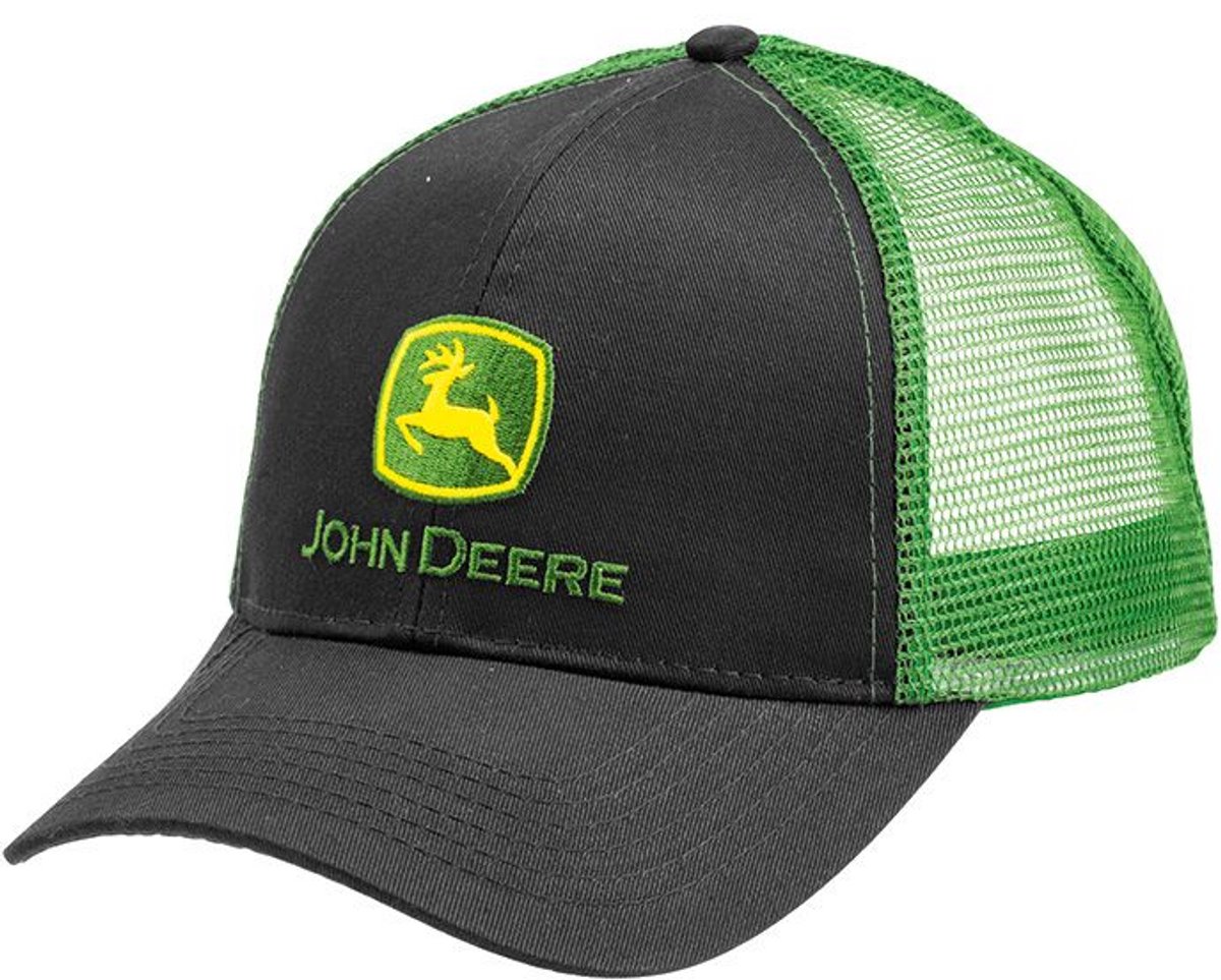 John Deere Pet – Zwart Mesh