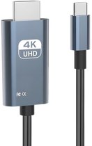 Nereb – USB-C Adapter – 2 Meter – 4K UHD – Geschikt voor HDMI-aansluiting – Plug & Play Adapter