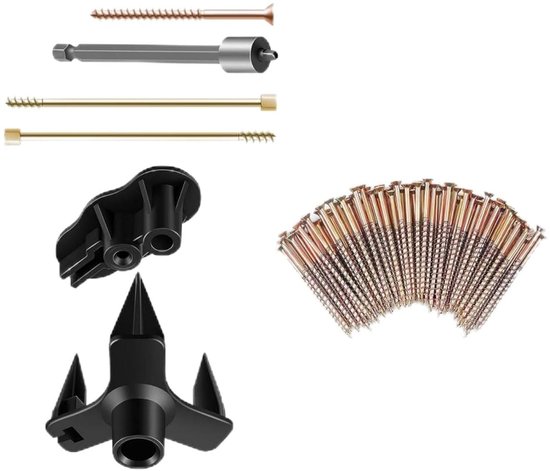 Floor Repair Kit, 3233 Squeak No More Set Eliminates Floor Squeaks ...